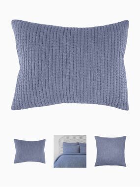 John Robshaw Vivada Indigo Woven Sham X 2 King